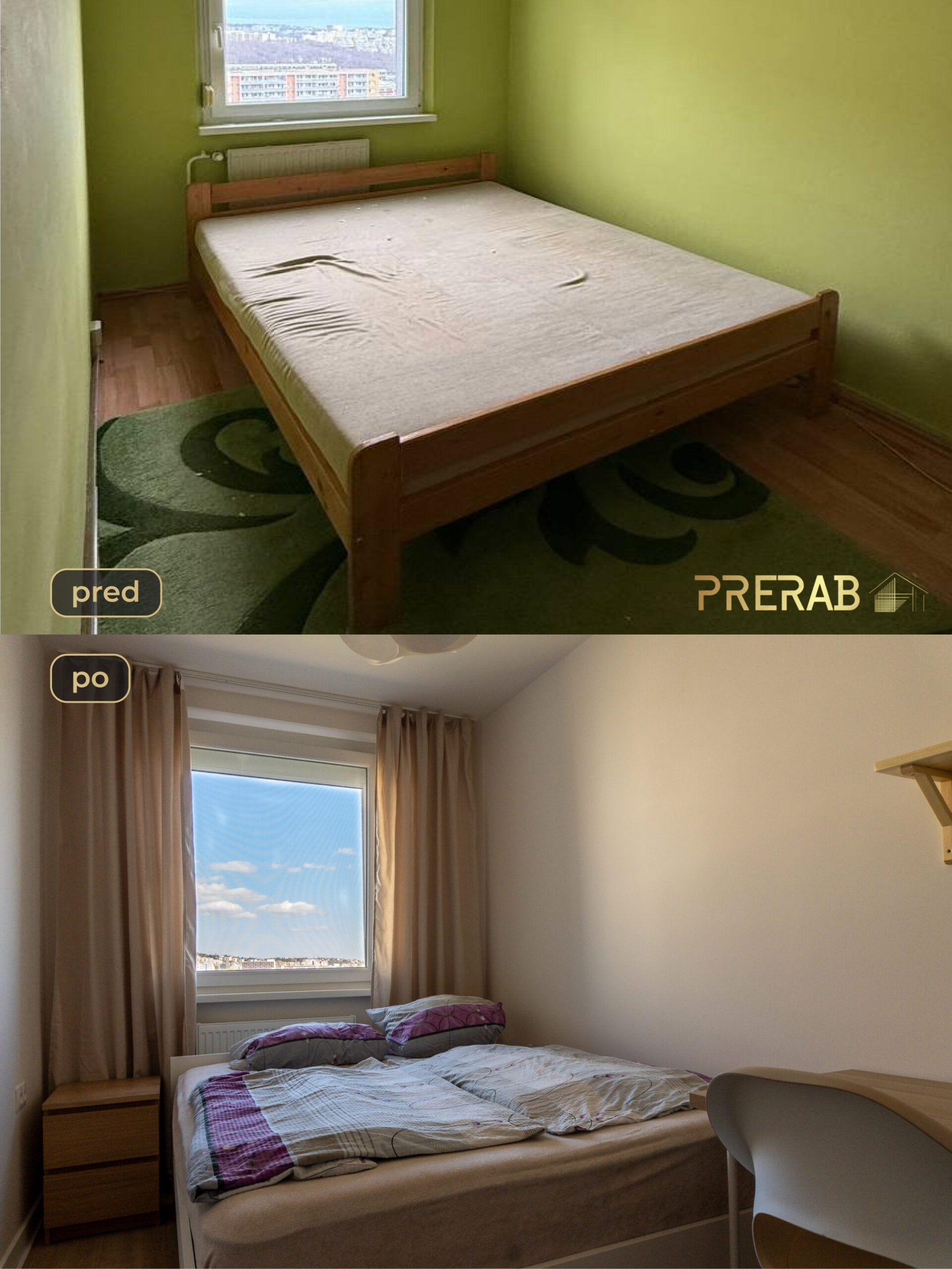 Kompletná rekonštrukcia bytu PRERAB